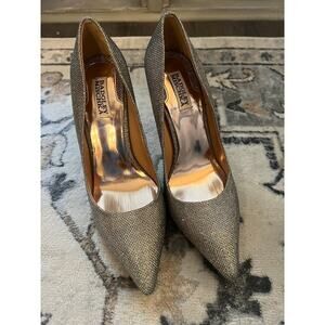 Badgley Mischka silver Shoes